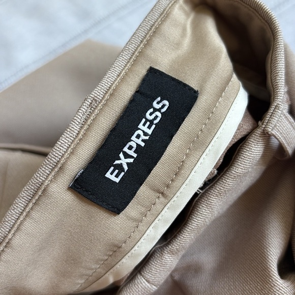 Express NWOT Women's Tan High Risk Skinny Pants - Picture 12 of 12